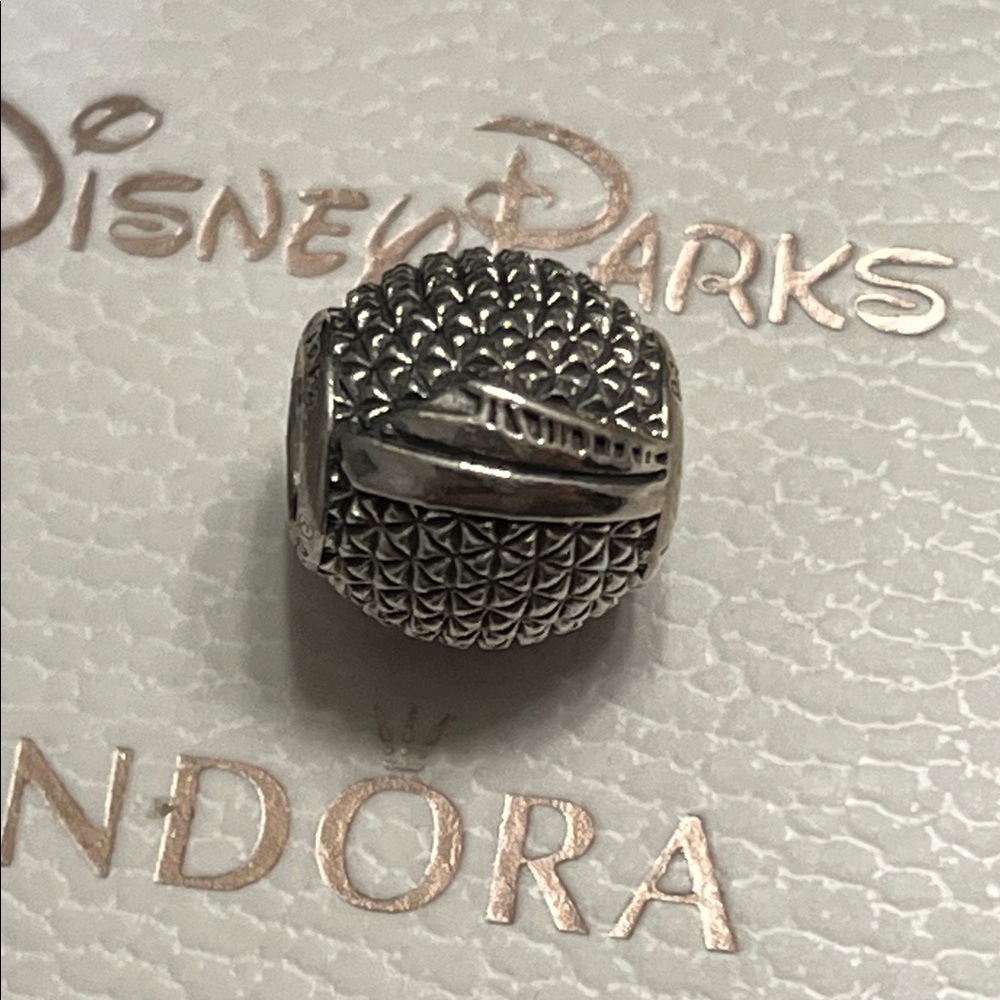 Pandora Silver Spaceship Earth Park Charm